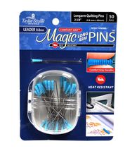 Taylor Seville Magic Pins Long Arm Leader Quilting Pins 50pc - $15.95