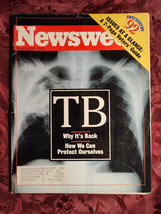 NEWSWEEK March 16 1992 Tuberculosis John Frohnmayer Super Tuesday Voter Guide - £6.74 GBP