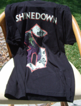 Shinedown Attention T-Shirt It’s Never Goodbye/Next Time XL - $8.95