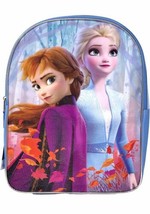 Frozen Anna And Elsa Kids Girls Backpack Disney Original Licensed 12”x5”x16” - £19.14 GBP