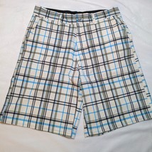 Men&#39;s Shorts Ocean Pacific Hybrid Shorts for Men Plaid 30 - £7.57 GBP