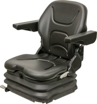 KM 1006 Uni Pro™ Seat &amp; Air Suspension -Black Vinyl - Forklift, Skid ste... - £719.41 GBP