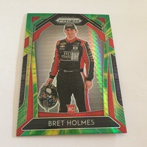 2020 Panini Prizm Bret Holmes Rookie Green &amp; Yellow Hyper Trading Card - $3.75