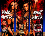 Britt Wrestling Baker and Jamie H Cup Mug Tumbler 20oz - $19.75