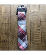 Van Heusen Men&#39;s Patterned Tie, Color Burgundy - $14.03