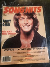 Vtg Song Hits Magazine  Andy Gibb Helen Reddy Jan 1977 Feb 1976 Lot Of 2 - £8.55 GBP