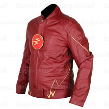 New Man&#39;s Handmade Flash Hollywood Movie Biker Real Cowhide Leather Jack... - $161.99+