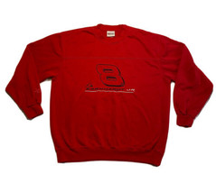 Chase Authentics Dale Earnhardt Jr #8 Budweiser Racing Sweatshirt XL Red Nascar - £19.45 GBP