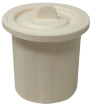 Silicone Ice Cube Molds With Lid for Tumblers 30 oz. With Handles - CREAM image 2
