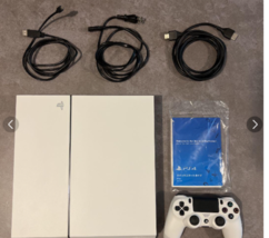 Pre-Owned SONY PS4 PlayStation 4 Glacier White CUH-1200AB02 500GB Console - £227.60 GBP