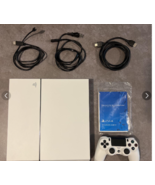 Pre-Owned SONY PS4 PlayStation 4 Glacier White CUH-1200AB02 500GB Console - £227.22 GBP
