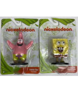 Nickelodeon Set of 2 Spongebob Squarepants &amp; Patrick Star Figurine Cake ... - $20.29 CAD