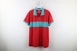 Uniqlo x Michael Bastian Mens Large Faded Color Block Collared Rugby Pol... - $49.45