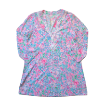 NWT Lilly Pulitzer Kaia Knit Tunic in Resort White Love Bug V-neck Top S $88 - $51.48