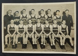 1930&#39;s antique UNIVERSITY of WISCONSIN uw BOXING group PHOTO students un... - £38.24 GBP