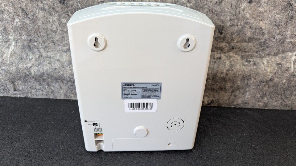 NEW OPEN BOX uPUNCH HN4000 Calculating Time Clock w/ PSU- Missing Keys Item image 12