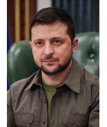 President Volodymyr Zelensky Portrait Ukraine Photo Poster Art Print - €23,35 EUR+