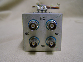 1 pc) RLC Electronics S-3124 BNC coax antenna Transfer Switch 28vdc 2x2 8337 - £79.12 GBP