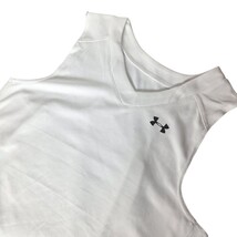 Under Armour Women&#39;s Tempo Stock Racerback Lacrosse Jersey Size Large White - $280.65 MXN