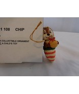 Disney Grolier Christmas Magic Ornament Chip 26231 108 With Box - £11.12 GBP