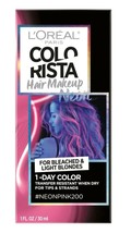 Loreal Colorista One Day Hair Color Makeup Wash Out #NEON PINK 200 - $7.95