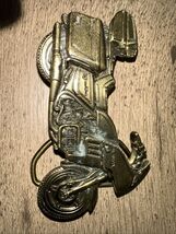 Vintage Honda Motorcycle Brass Belt Buckle The Great American Buckle Co USA - $27.72