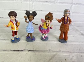 Disney Junior Fancy Nancy Toys Figure Play Set Lot Of 4 Mini Cake Toppers - £8.17 GBP