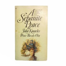 A Separate Peace by John Knowles Vintage Paperback Novel 1975 Bantam - £4.73 GBP