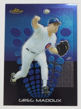2004 GREG MADDUX TOPPS FINEST HOLO FOIL MLB BASEBALL CARD # 72 VINTAGE P... - $5.99