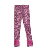 Naartjie Pink Floral Ribbed Leggings Girls 10 XXXL - £11.25 GBP