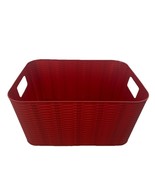 Red Plastic Basket For Storage/Containment  (SHIPS IN 24 HOURS) - $344.09 MXN