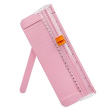 Paper Cutter, A4 Paper Trimmer With Security Safeguard &amp; Side Ruler Portable Str - £14.20 GBP