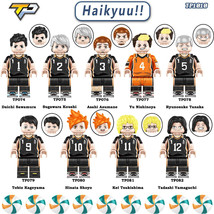 9PCS volleyball junior team series building blocks LEGO toy character se... - $18.99