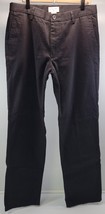 V) Dockers Men 34 x 34 Straight Fit Black Casual Cotton Pants - £11.64 GBP