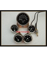 Willys Jeep MB GPW CJ Gauges Kit - Speedometer MPH/KPH Temp Oil Fuel Amp... - $68.20 CAD