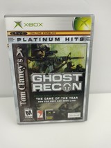 Tom Clancy&#39;s Ghost Recon Microsoft Xbox Live Complete with Manual 2001 Red Storm - £7.39 GBP