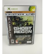 Tom Clancy&#39;s Ghost Recon Microsoft Xbox Live Complete with Manual 2001 R... - £7.49 GBP