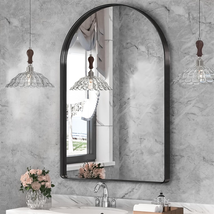 22&quot; X 30&quot; Bathroom Mirror, Bathroom Vanity Mirror Metal Framed, Wall-Mou... - $85.52