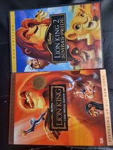 Lot Of 2:The Lion King (2-Disc Platinum Ed + Slip)+Lion King 2 Simba&#39;s Pride Dvd - £7.90 GBP