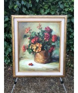 MAE JOHNSON Original MODERN IMPRESSIONIST VIBRANT FLORAL STILL LIFE List... - $22,271.44 MXN