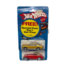 VINTAGE 1982 HOT WHEELS SPECIAL PACK CADILLAC SEVILLE 1698 MERCEDES 540K... - $56.05