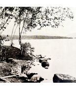 Mingo Point Rangeley Lake Maine 1924 Gravure Print Antique New England D... - $630.59 MXN