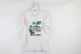 Vtg 80s Mens Small Coors Beer The Party&#39;s Over Bud Light Treads Mckenzie T-Shirt - £55.48 GBP