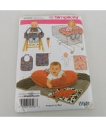 Simplicity Pattern 4225 Baby Quilt Boppy Pillow &amp; Seat Covers Doll Toy B... - £4.67 GBP