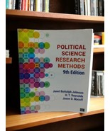 Political Science Research Methods by Johnson &amp; Reynolds 9th Edition Pre... - £23.12 GBP