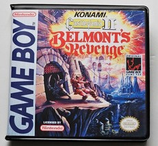 Castlevania Ii Belmont&#39;s Revenge Case Only Game Boy Box Best Quality - £11.00 GBP