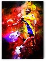Los Angeles Lakers Metal Sign NBA Basketball Wall Art Kobe Bryant - €21,24 EUR