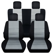 Front and Rear car seat covers Fits GMC Sierra 1500    Choice of 9 colors - $169.99