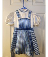 Wizard of Oz Dorothy Costume for Girls, Sequin Gingham Dress Sz S 5-6 - $22.44 CAD