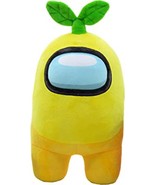 Among Us Crewmate Plush Buddies 12&quot; H Stuffed Animal Yellow Plant - £19.33 GBP